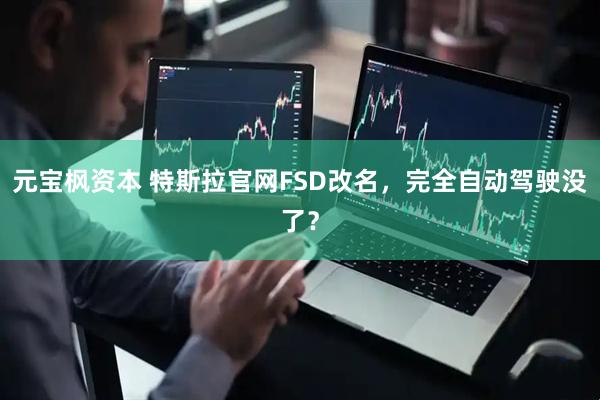 元宝枫资本 特斯拉官网FSD改名，完全自动驾驶没了？